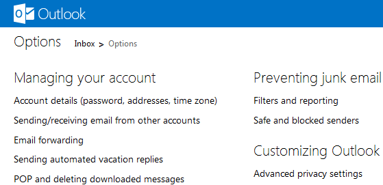 How to Block Email IDs in Outlook.com