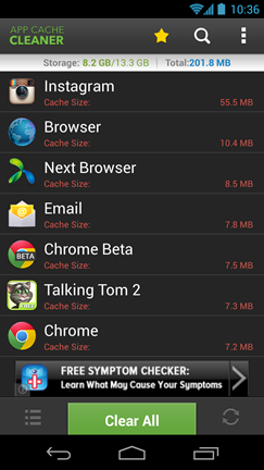 free hidden cache cleaner for android