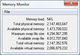 memory monitor 2 osx