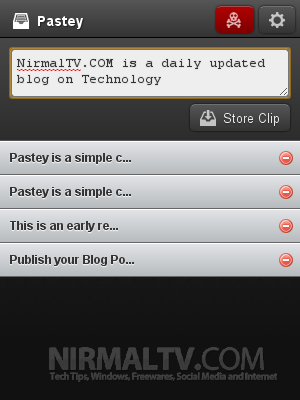 paste it extension