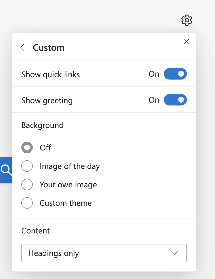custom tab browser extension