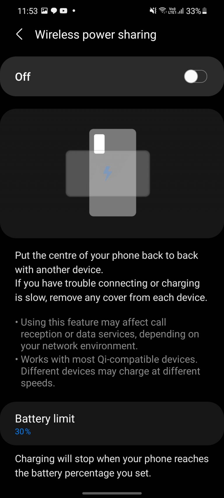 Enable Reverse Wireless Charging on Samsung Galaxy S21 Series