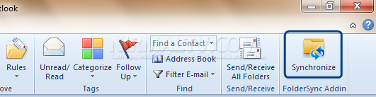 sync folders in outlook on multiple computers